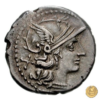 201/1 - denario C. Scribonius 154 BC (Roma)