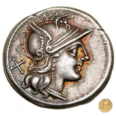 201/1 - denario C. Scribonius 154 BC (Roma)