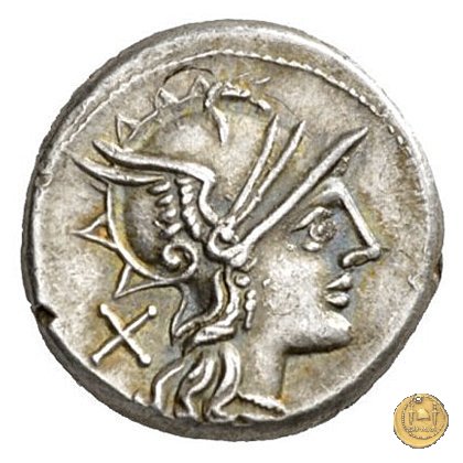 201/1 - denario C. Scribonius 154 BC (Roma)