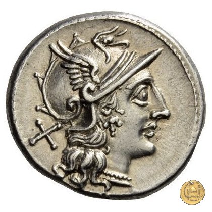 201/1 - denario C. Scribonius 154 BC (Roma)