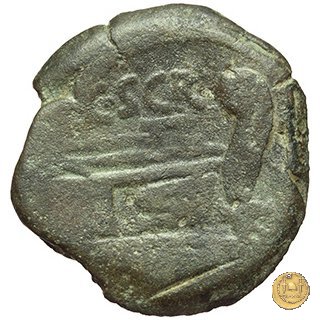 201/2 - asse C. Scribonius 154 a.C. (Roma)