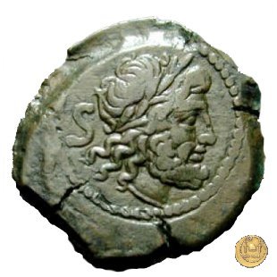 201/3 - semisse C. Scribonius 154 BC (Roma)