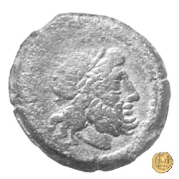 201/3 - semisse C. Scribonius 154 BC (Roma)