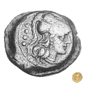 201/4 - triente C. Scribonius 154 BC (Roma)