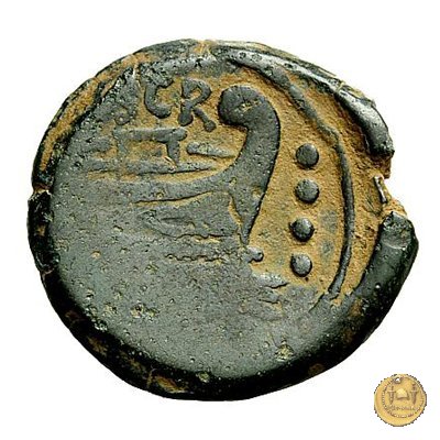 201/4 - triente C. Scribonius 154 BC (Roma)