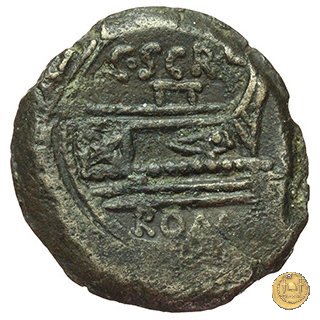 201/4 - triente C. Scribonius 154 BC (Roma)