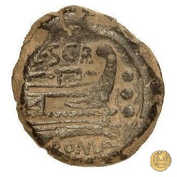 201/5 - quadrante C. Scribonius 154 BC (Roma)