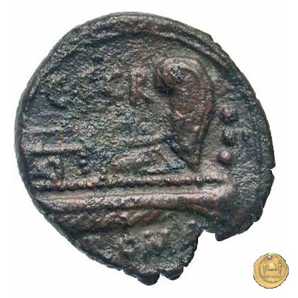 201/5 - quadrante C. Scribonius 154 BC (Roma)