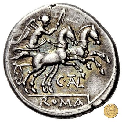 202/1 - denario C. Iuventius Thalna 154 BC (Roma)