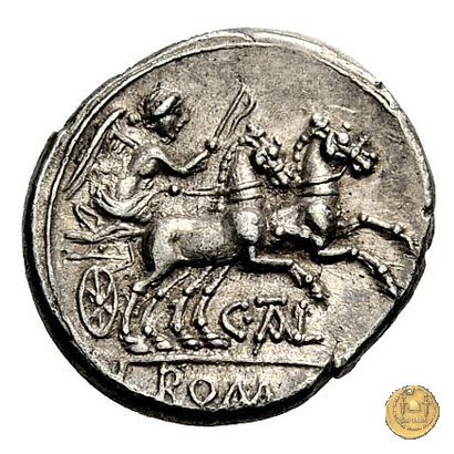 202/1 - denario C. Iuventius Thalna 154 BC (Roma)