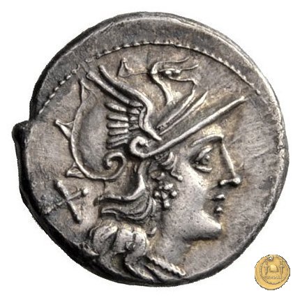 202/1 - denario C. Iuventius Thalna 154 BC (Roma)