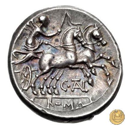 202/1 - denario C. Iuventius Thalna 154 BC (Roma)