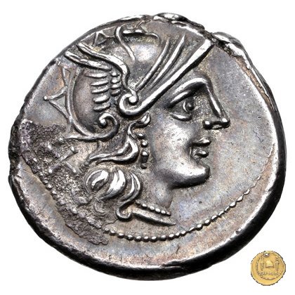 202/1 - denario C. Iuventius Thalna 154 BC (Roma)