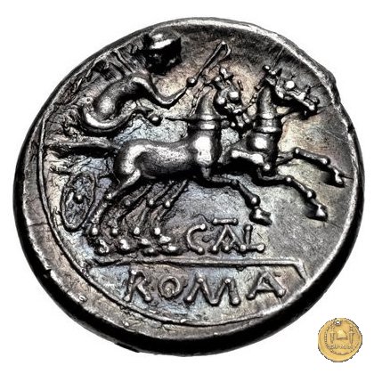 202/1 - denario C. Iuventius Thalna 154 BC (Roma)