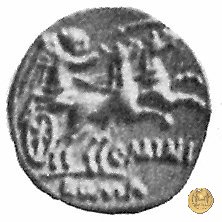 203/1 - denario C. Maianius 153 BC (Roma)