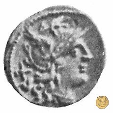 203/1 - denario C. Maianius 153 BC (Roma)