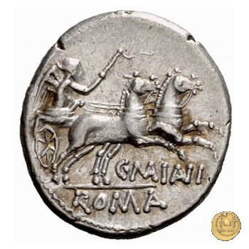 203/1 - denario C. Maianius 153 BC (Roma)