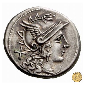 203/1 - denario C. Maianius 153 BC (Roma)