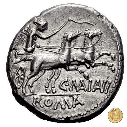 203/1 - denario C. Maianius 153 BC (Roma)