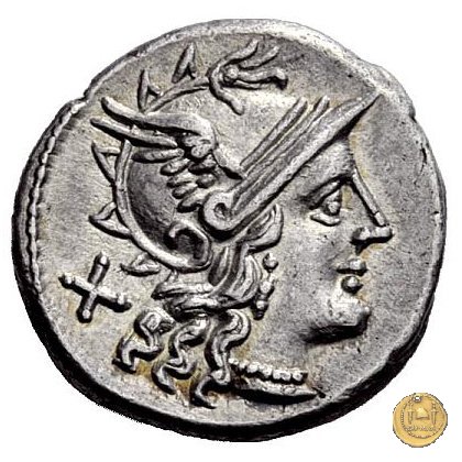 203/1 - denario C. Maianius 153 BC (Roma)