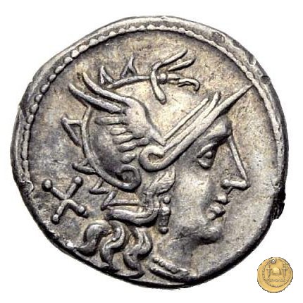 203/1 - denario C. Maianius 153 BC (Roma)