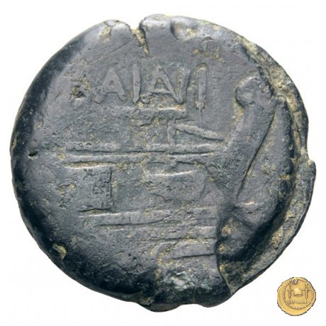 203/2 - asse C. Maianius 153 BC (Roma)