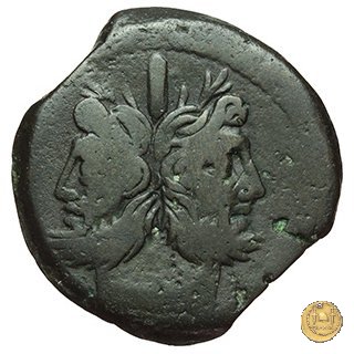 203/2 - asse C. Maianius 153 BC (Roma)