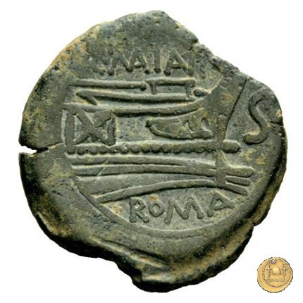 203/3 - semisse C. Maianius 153 BC (Roma)