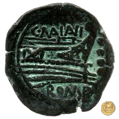 203/4 - triente C. Maianius 153 BC (Roma)