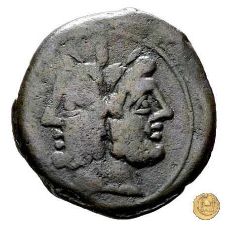 204/2 - asse L. Saufeius 152 BC (Roma)