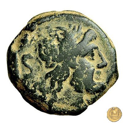 204/3 - semisse L. Saufeius 152 BC (Roma)