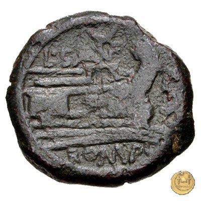 204/3 - semisse L. Saufeius 152 BC (Roma)