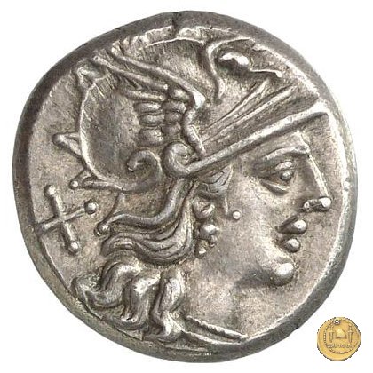 205/1 - denario P. Cornelius Sulla 151 BC (Roma)