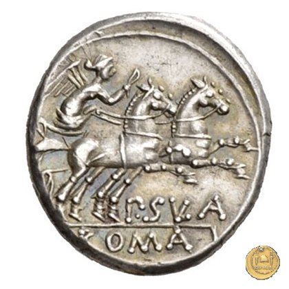 205/1 - denario P. Cornelius Sulla 151 BC (Roma)