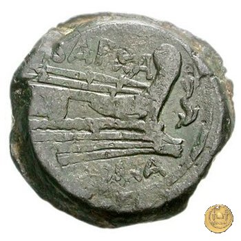 206/2 - asse Spurius Afranius 150 BC (Roma)