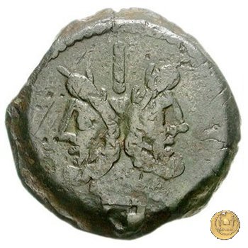 206/2 - asse Spurius Afranius 150 BC (Roma)