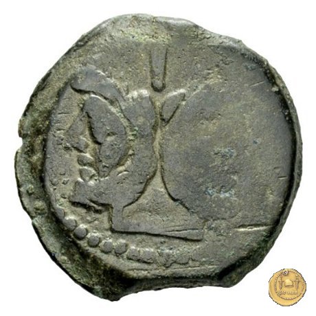 206/2 - asse Spurius Afranius 150 a.C. (Roma)