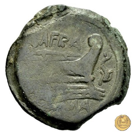 206/2 - asse Spurius Afranius 150 BC (Roma)