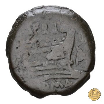 206/2 - asse Spurius Afranius 150 BC (Roma)