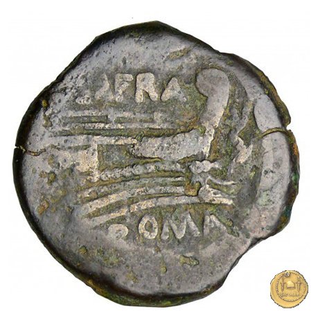 206/2 - asse Spurius Afranius 150 BC (Roma)