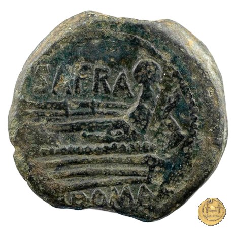 206/2 - asse Spurius Afranius 150 BC (Roma)