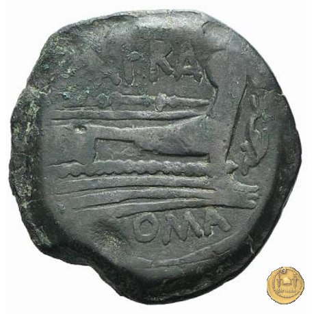 206/2 - asse Spurius Afranius 150 BC (Roma)