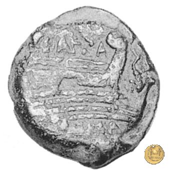 206/3 - semisse Spurius Afranius 150 BC (Roma)