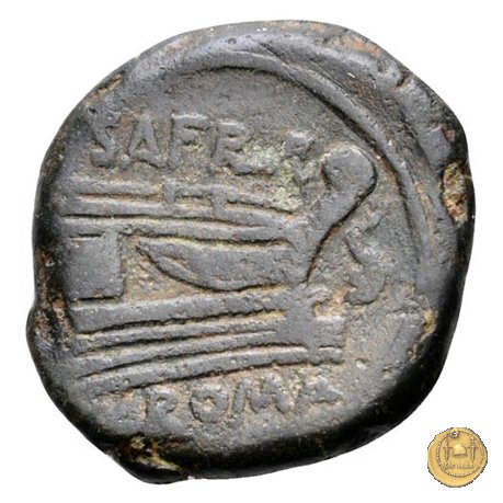 206/3 - semisse Spurius Afranius 150 BC (Roma)