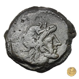 206/3 - semisse Spurius Afranius 150 BC (Roma)