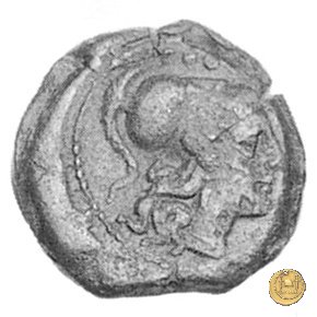 206/4 - triente Spurius Afranius 150 BC (Roma)