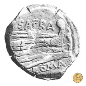 206/4 - triente Spurius Afranius 150 BC (Roma)