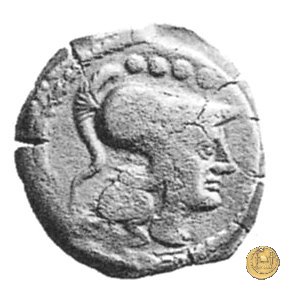 206/4 - triente Spurius Afranius 150 BC (Roma)