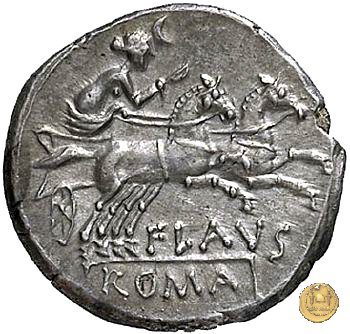 207/1 - denario C. Decimius Flavus 150 BC (Roma)