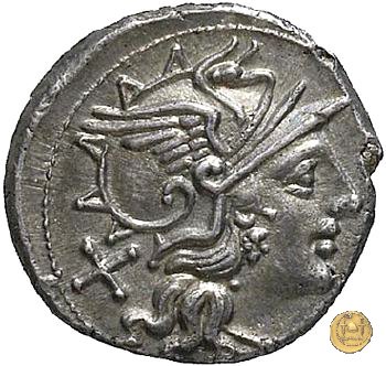 207/1 - denario C. Decimius Flavus 150 BC (Roma)